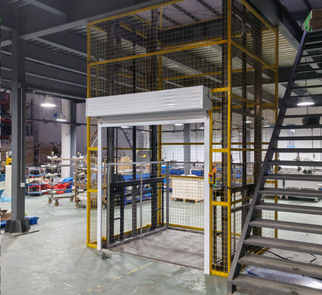 周口食品厂物料提升